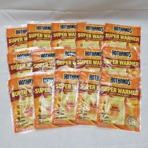 15 HotHands Super Warmer Up to 18 Hours Heat Exp 07/28 Larger Size Hand Warmers